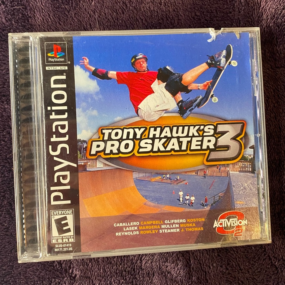 Original PlayStation Game - Tony Hawk 3